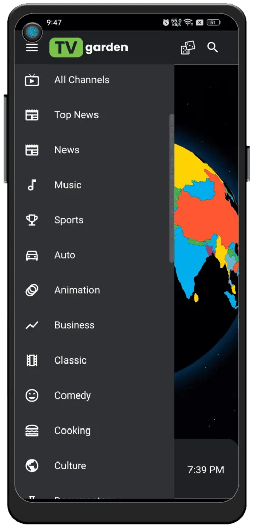TV Garden | Download Latest TV Garden APK 2025 (Live TV/Sports) 4 Pulse Live স্ক্রিনশট 3